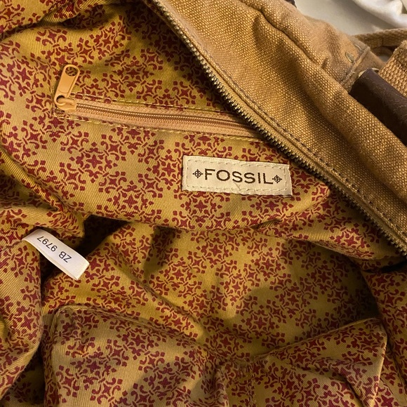 Fossil Shoulder Bag with sunglasses case included - Picture 10 of 10